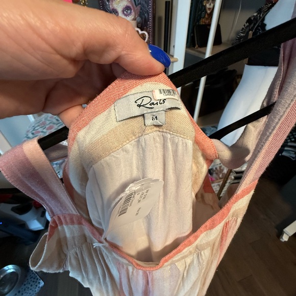 Rails Multicolor Striped Midi Dress - Picture 8 of 8